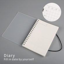Load image into Gallery viewer, Notebook Lined Blank Grid Paper