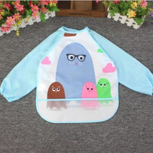 Load image into Gallery viewer, Cartoon Baby Bibs Apron Adjustable