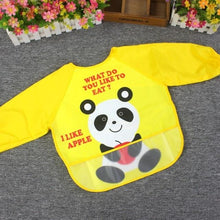 Load image into Gallery viewer, Cartoon Baby Bibs Apron Adjustable