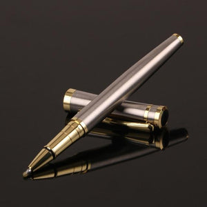 Luxury Metal Rollerball Pen Silver