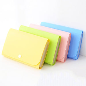 A6 Candy Colors Document Folders School