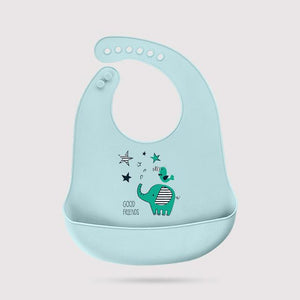 Baby Bibs Waterproof Silicone Feeding