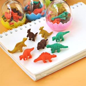 Dinosaur Egg Eraser Kawaii Rubber