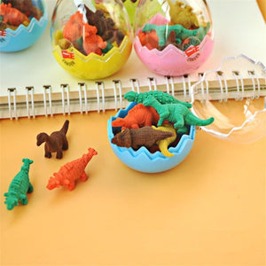 Dinosaur Egg Eraser Kawaii Rubber