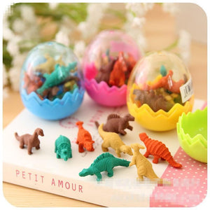 Dinosaur Egg Eraser Kawaii Rubber