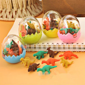 Dinosaur Egg Eraser Kawaii Rubber