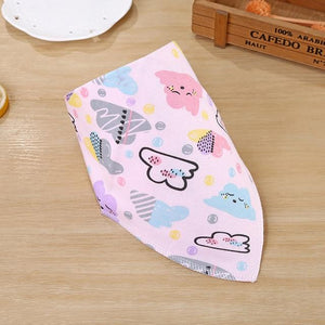 Cotton Baby Bibs Bandana Feeding Brup