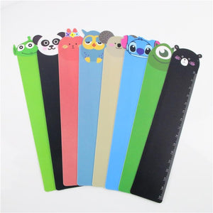 1 PC Random Panda Owl Straight Ruler