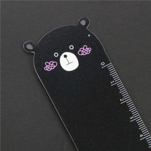 1 PC Random Panda Owl Straight Ruler