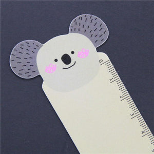 1 PC Random Panda Owl Straight Ruler