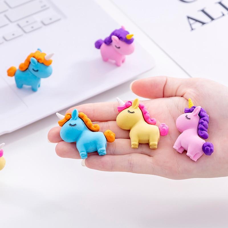 Slightly Fat Unicorn Eraser Rubber