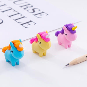 Slightly Fat Unicorn Eraser Rubber