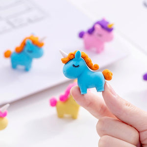 Slightly Fat Unicorn Eraser Rubber