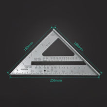 Load image into Gallery viewer, Carpenter Measurement Square Ruler
