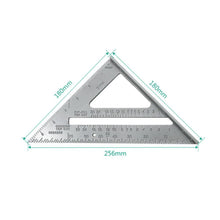 Load image into Gallery viewer, Carpenter Measurement Square Ruler
