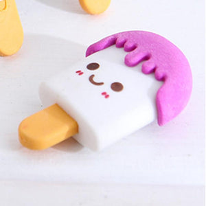 Piece Cute Popsicle Erasers Creative