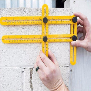 Template Tool Four-Sided Ruler