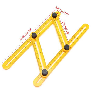 Template Tool Four-Sided Ruler