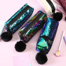 Load image into Gallery viewer, Creative Sequin Pencil Case
