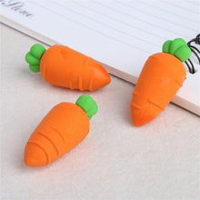 Load image into Gallery viewer, Carrot Pencil Erasers Cartoon Rubber
