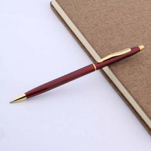 Load image into Gallery viewer, Stainless Steel School Golden Pen
