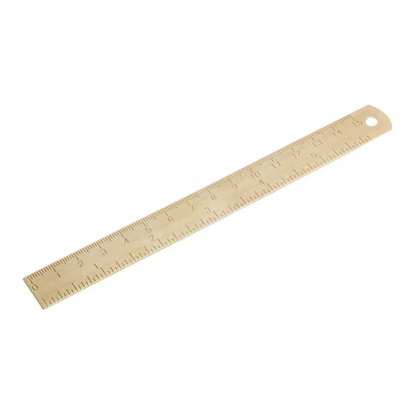 Outdoor Brass Ruler Bookmark