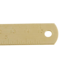 Load image into Gallery viewer, Outdoor Brass Ruler Bookmark
