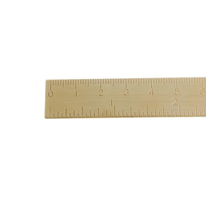 Outdoor Brass Ruler Bookmark