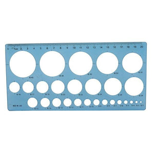 1 pcs Shaped Plastic Ruler Painting