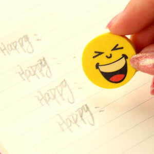 Lot Smile Face Erasers Rubber