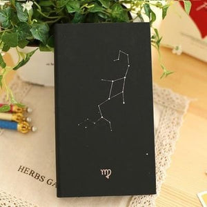 Cool Zodiac Vintage Diary Notebook