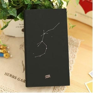 Cool Zodiac Vintage Diary Notebook