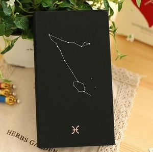 Cool Zodiac Vintage Diary Notebook