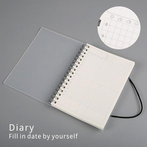 Notebook Lined  Blank Grid Paper