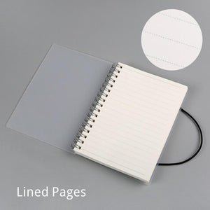 Notebook Lined  Blank Grid Paper