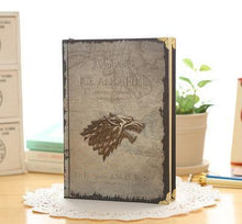 Load image into Gallery viewer, Thrones Notebooks Vintage Hardcover
