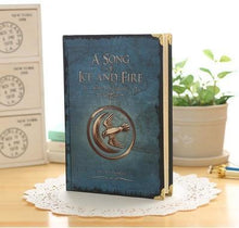 Load image into Gallery viewer, Thrones Notebooks Vintage Hardcover
