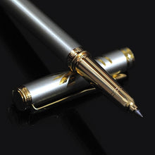 Load image into Gallery viewer, Gold Stainless Steel Metal Ballpoint Pen
