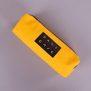 Canvas Square Student pencil Case