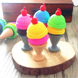 Ice Cream Cone Shape Rubber