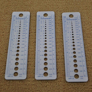 Needle Gauge Inch cm Ruler Tool