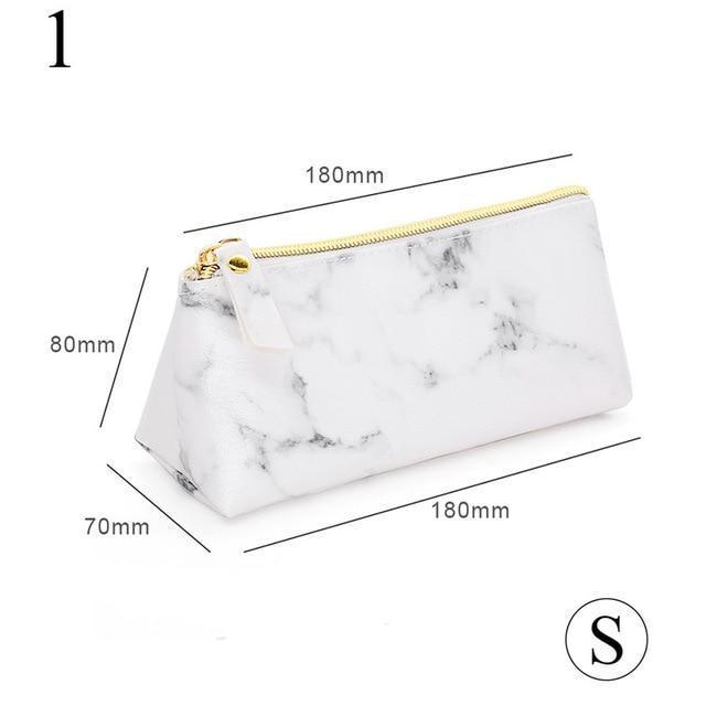 Marble Pencil Case Creative Large Capacity