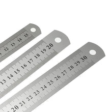 Load image into Gallery viewer, Double Side Stainless Steel Ruler
