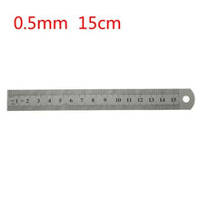 Load image into Gallery viewer, Double Side Stainless Steel Ruler
