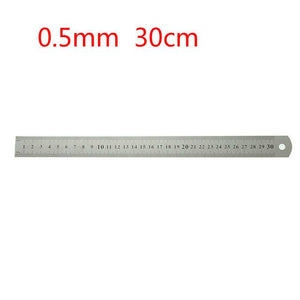 Double Side Stainless Steel Ruler