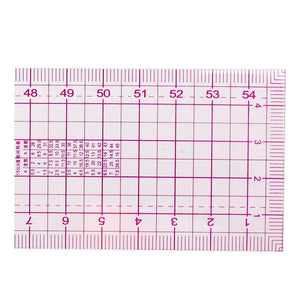 Double Side Metric Straight Ruler