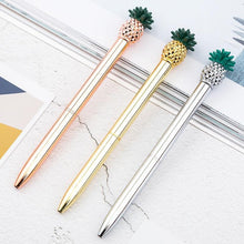 Load image into Gallery viewer, Metal Pineapple Ballpoint Pens
