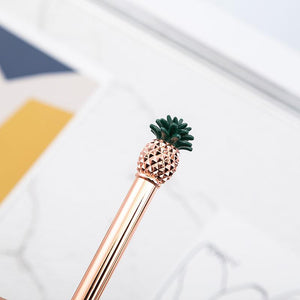 Metal Pineapple Ballpoint Pens