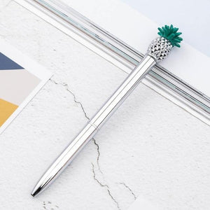 Metal Pineapple Ballpoint Pens