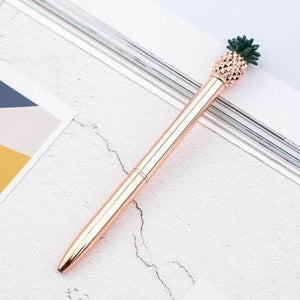 Metal Pineapple Ballpoint Pens